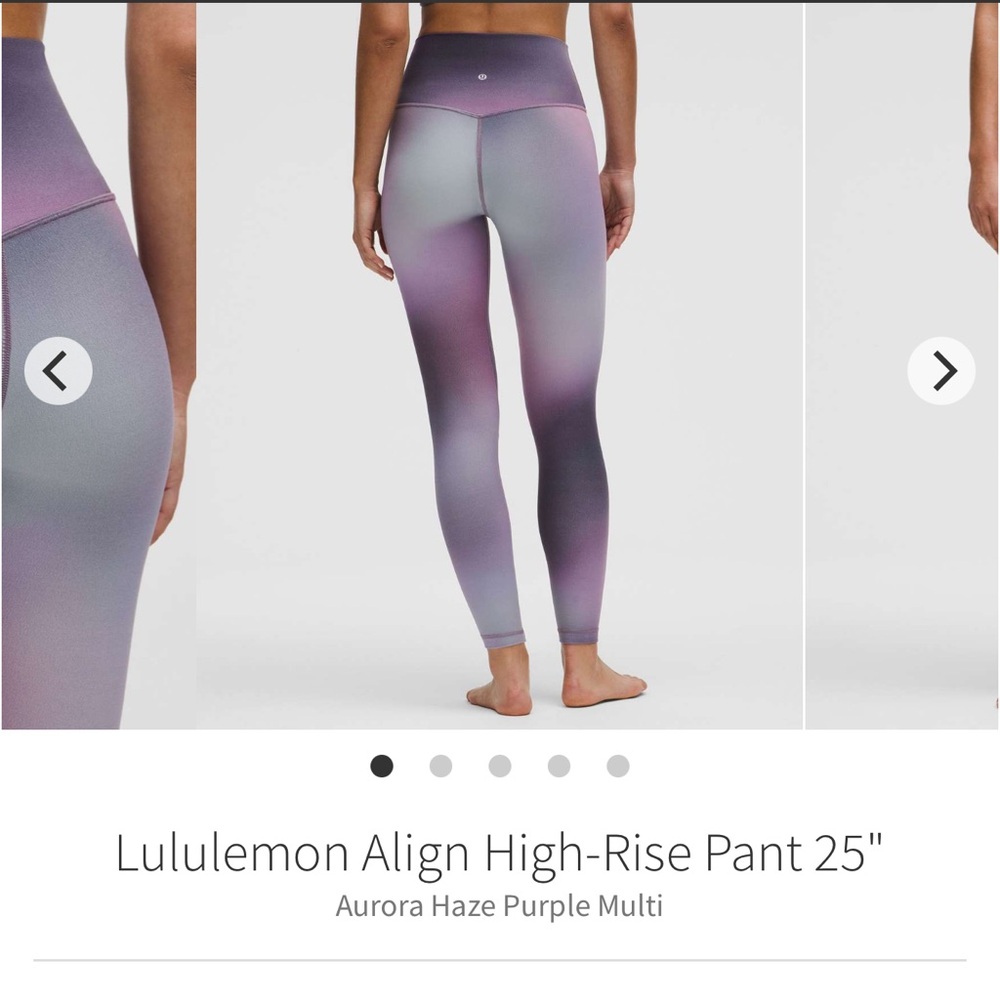 Lululemon Align HR leggings NWT in Aurora Haze 🔥 size 4!!